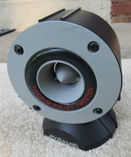 Pyramid TW28 Bullet Horn Tweeter Speaker Works Great Single Titanium Stand Alone
