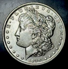 1890 O MORGAN DOLLAR *BETTER DATE AU-Uncirculated Nice Luster 🗽 Free Shipping