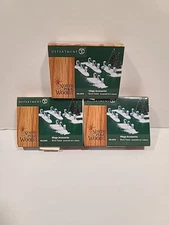 Lot Of 3 Department 56 North Pole Woods:  Birch Fence - Accessories #56.52878 