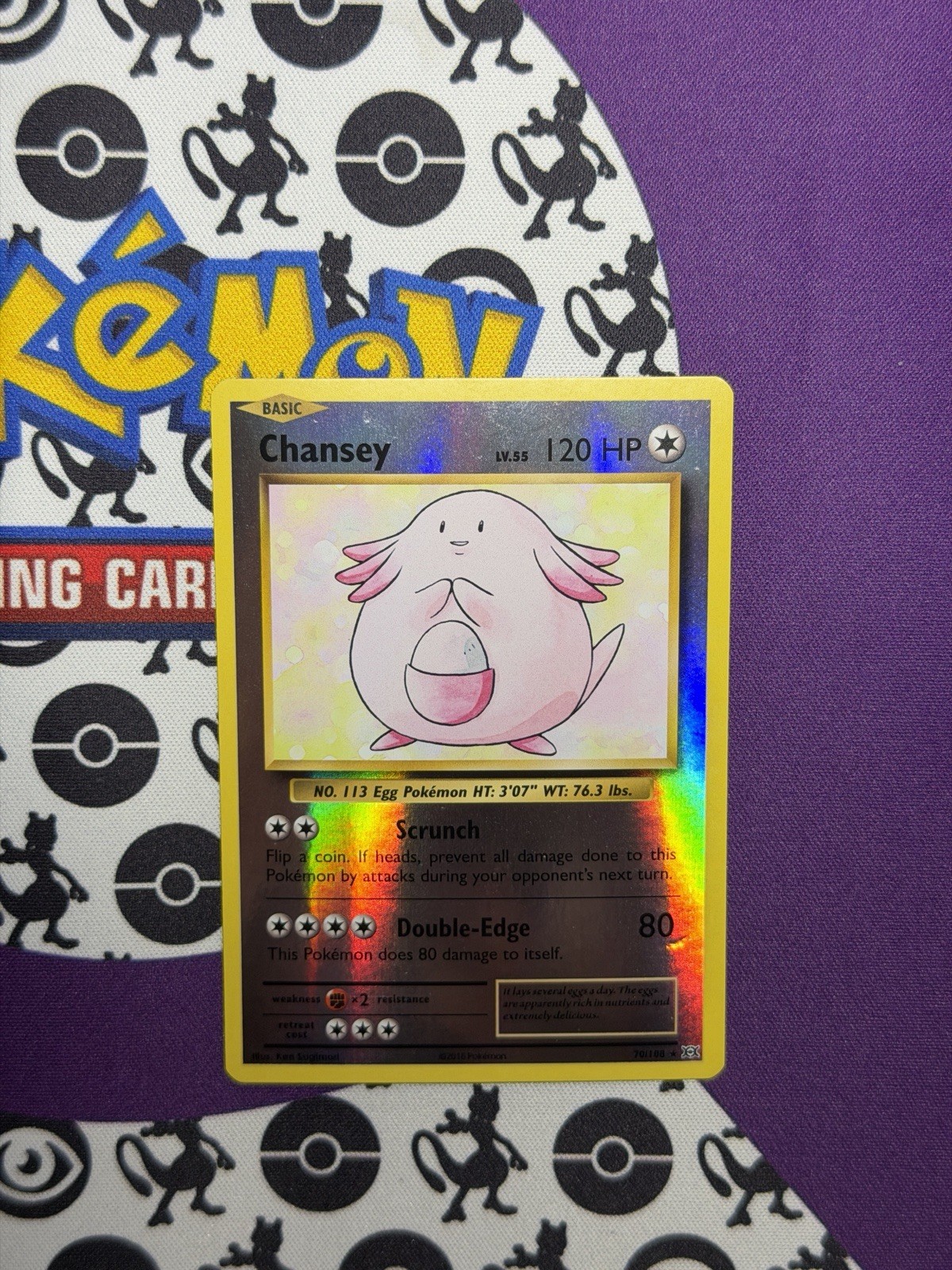Pokemon TCG XY Evolutions Chansey Reverse Holo #70/108 2016 NM