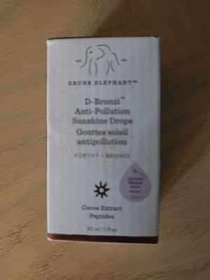 NEW Drunk Elephant D-Bronzi Anti-Pollution Sunshine Drops 1oz / 30mL Full Size