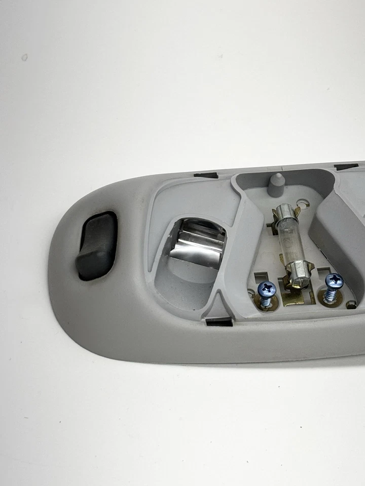 1997-2004 FORD F150 F250 F350 EXCURSION SUPERDUTY ROOF DOME LIGHT MAP Lt GRAY #1 - Image 3 of 4