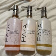 PAYA Shampoo, Conditioner, and Shower Gel 3 Pack