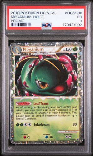 Meganium graded PSA 1 for sale on eBay