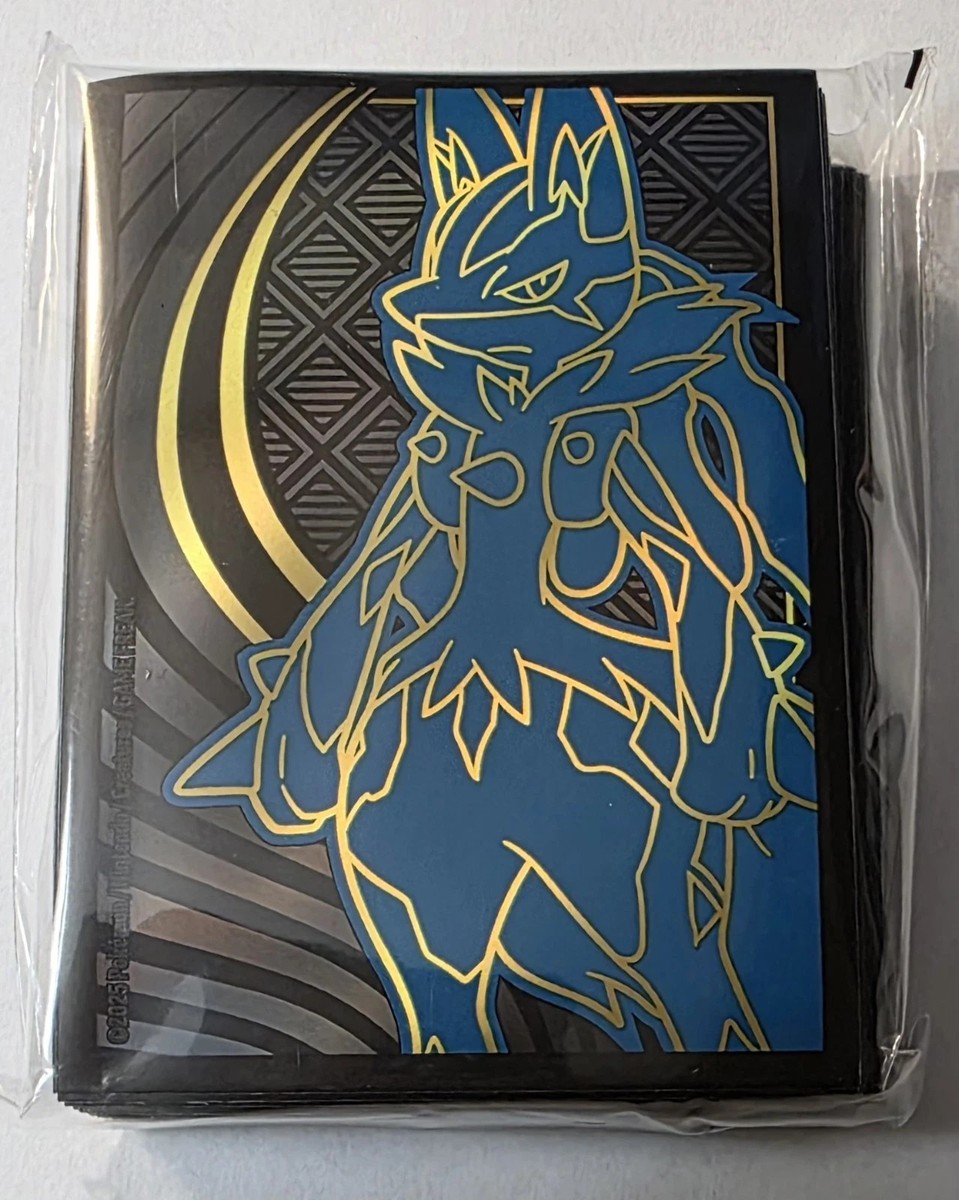 lucario card sleeves Amazon.com: Lucario Sleeves for Pokemon 65ct : Toys & Games main image 0
