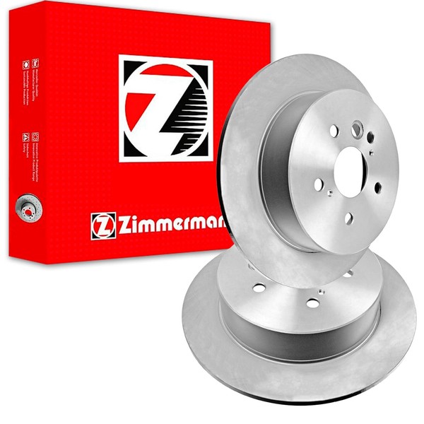 2X Zimmermann Coat Z Bremsscheiben 303Mm Voll Hinten Passend FÜR Toyota Rav-image
