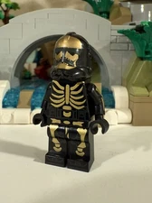 Lego Star Wars - GCC Halloween Gold Skeleton bone  Clone Trooper