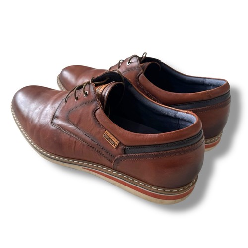 Pikolinos Avila Herren Kalbsleder Leder Schuhe Braun Cuero Größe EU 46 US 12-12,5 - Bild 5 von 12