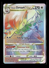 Pokemon Hisuian Zoroark VSTAR (Secret) #203/196 SWSH11: Lost Origin