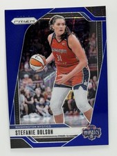 Stefanie Dolson 2024 Panini Prizm WNBA Blue Velocity #34