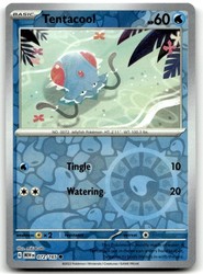 Tentacool 072/165 Reverse Holo SV: Scarlet & Violet 151