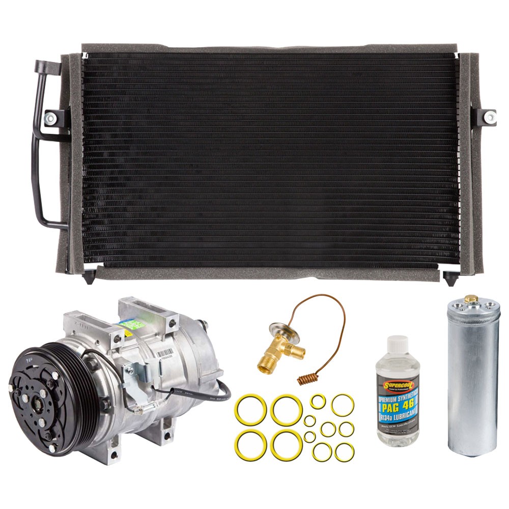 Volvo S40 V40 OEM AC Compressor Kit with Condenser & Repair Parts