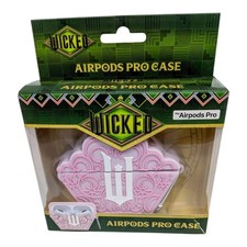 NEW Sealed Wicked Glinda AirPods Pro Case Pink Silicone Protective Cover