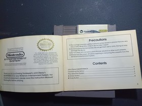 4 NES Sports Games. Golf, Tennis, Football, John Elway Football All Tested