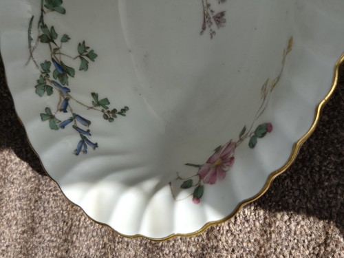 MINTON Dainty Sprays 10in Oval Vegetable Serving Bowl Wildflower Pattern S511 - Picture 3 of 12