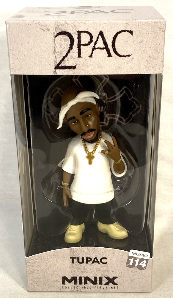 MINIX Collectible Figurines Rap Music 114 2Pac Tupac Shakur 4.75