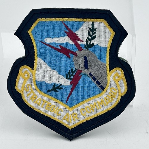 SAC Strategic Air War Nuclear Bomber B 52 Air Force Patch Jacket Seal Crest AF X