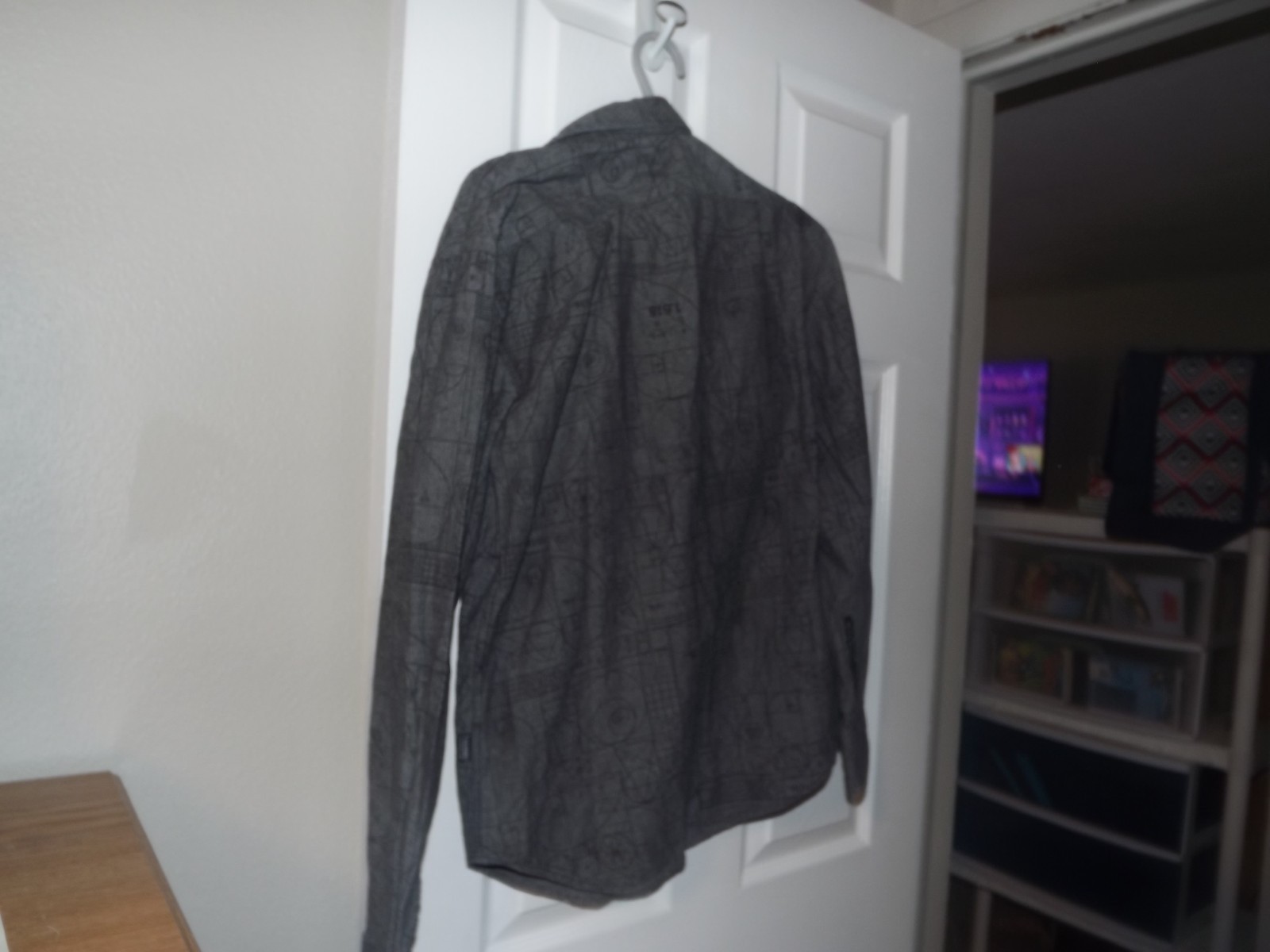 Imaginary Foundation Gray LS Button Front Shirt M… - image 4