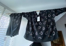 NEXT Black White MATERNITY  (MakeTime2Dream) Pyjamas NEW WITH TAGS BNWT XL(Mat.)