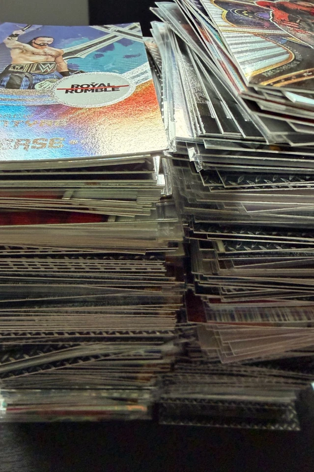 10p SINGLES - MASSIVE SINGLES SHOW - WRESTLING CARDS!
