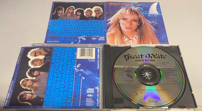 GREAT WHITE - ''ONCE BITTEN'' -  RARE US MELODIC/HAIR METAL CD 1987