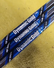 THREE (3) TRUE TEMPER DYNAMIC GOLD 115 TOUR ISSUE S200 WEDGE SHAFTS .355