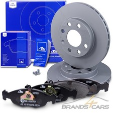 ATE BREMSSCHEIBEN BELÜFTET Ø236 + BELÄGE VORNE FÜR OPEL ASTRA F 1.4-1.7