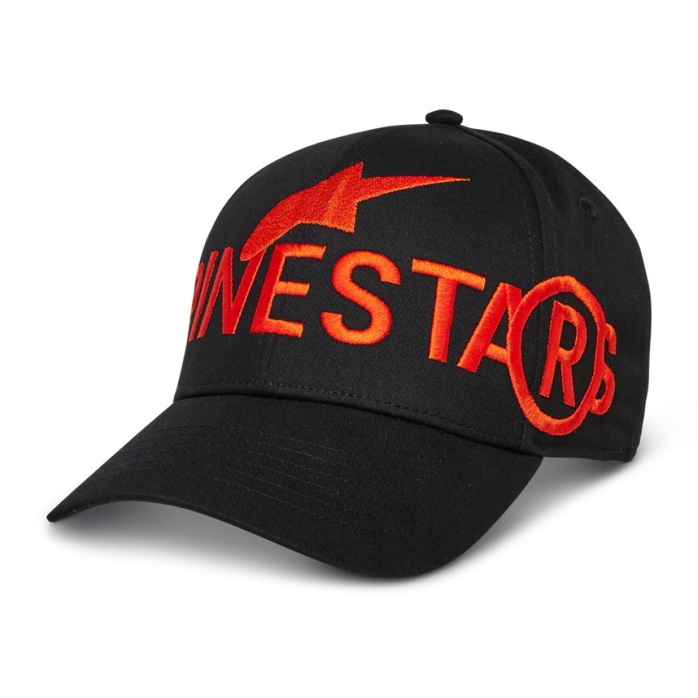 Alpinestars Committed Hat Baseball Cap Unisex Black Red