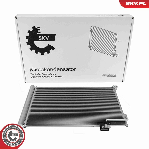 Kondensator Klimaanlage Esen Skv 86SKV548 Aluminium FüR Mercedes Klasse Model Sl-image