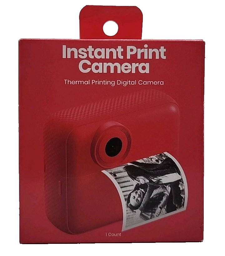 GEMS Kids Instant Print Camera - Hot Pink Thermal Printing Digital Camera New