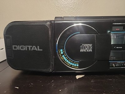 Vintage Magnavox Boombox D8880 Compact Disc Am Fm Radio CD