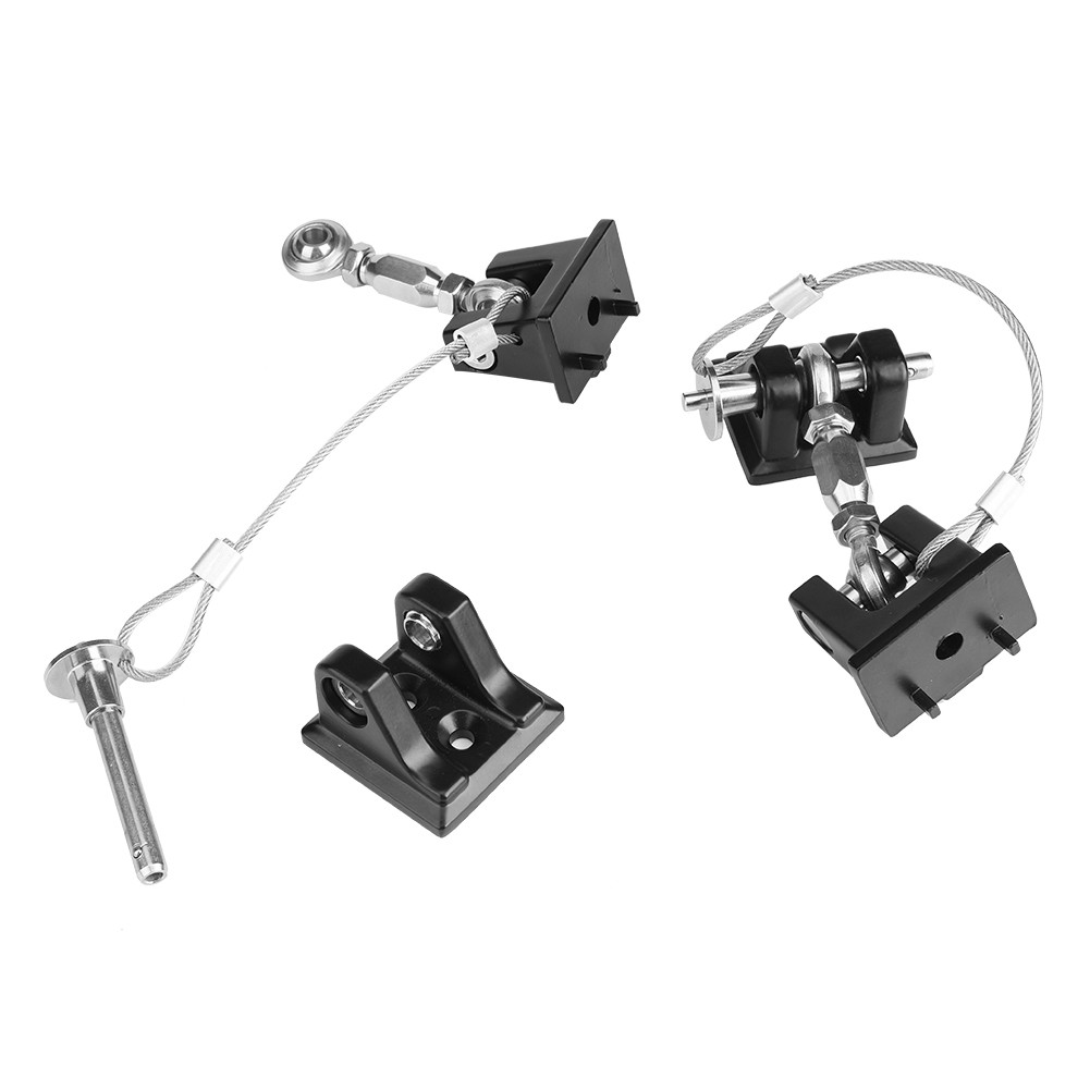Anti Theft Hood Latch Locking Hood Catch Lock Kit For JK 2007-201