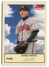 2005 Fleer Tradition #267 Russ Ortiz Atlanta Braves