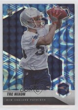 2021 Panini Mosaic Rookies Reactive Blue Mosaic Prizm Tre Nixon #398 0q3