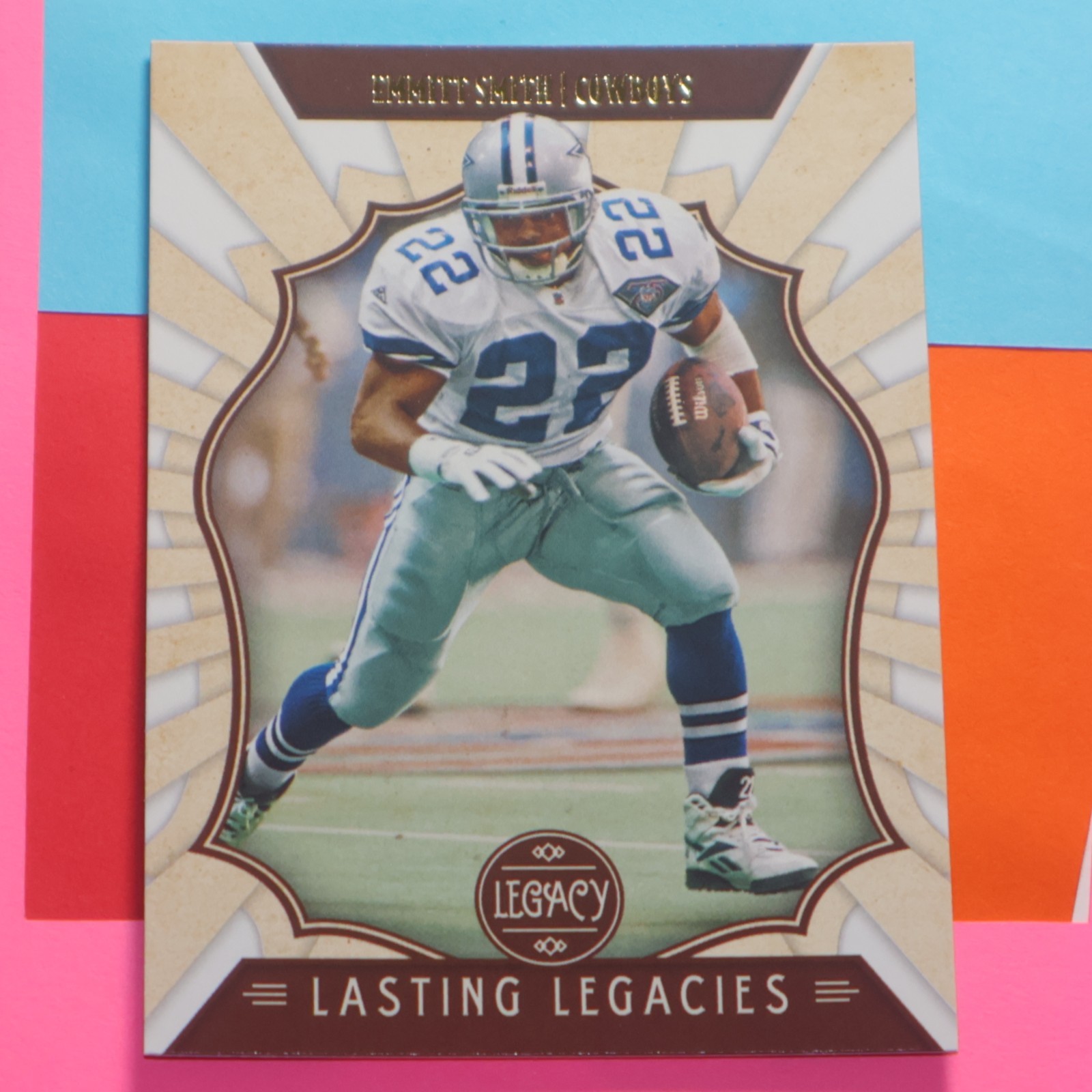 2019 Panini Legacy #LL-ES Emmitt Smith Lasting Legacies