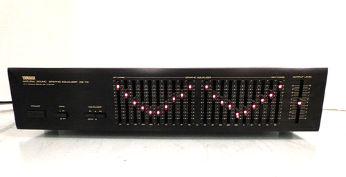 Yamaha EQ-70 Natural Sound Graphic Equalizer Thoroughly Tested and Working