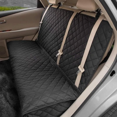 NORTH EAST HARBOR Washable Rear Seat Pet Car Cover- Waterproof, Durable, Anti-Slip Mat Protector
