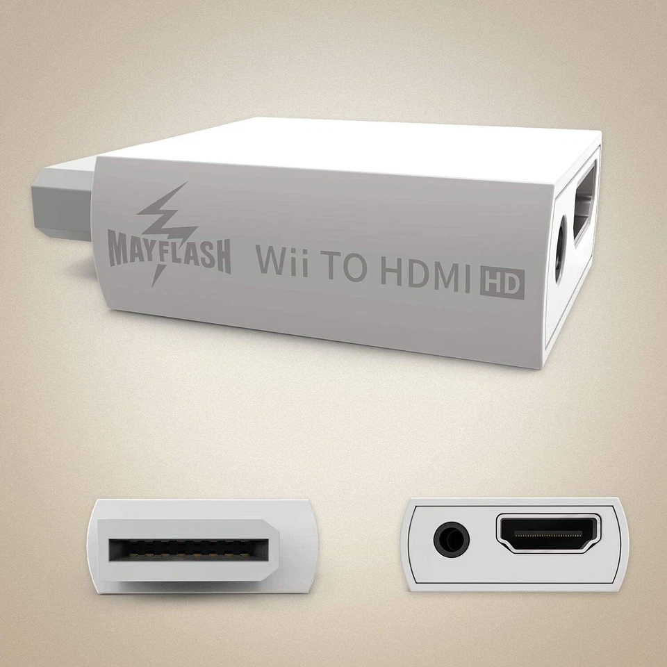 Convertidor Mayflash Wii a HDMI 1080P para dispositivo Full HD, Wii Hdmi Adap Foto 2 de 4