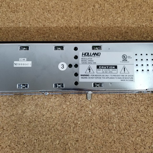 Holland Electronics LLC HPM55 Commercial Modulator Channel 3 for sale ...