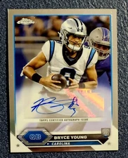 2024 Topps Composite Bryce Young Rookie Variation Auto Topps Chrome Panthers KHH
