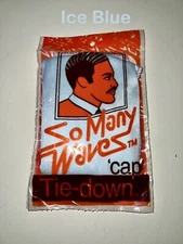 So Many Waves Durag 1 Ice Blue / use with Torino Pro Brush Boo boo cap CQP SMW