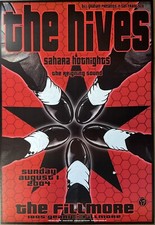 The Hives Concert Poster 2004 F-628 Fillmore