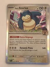 Hop's Snorlax 117/159 Holo Journey Together