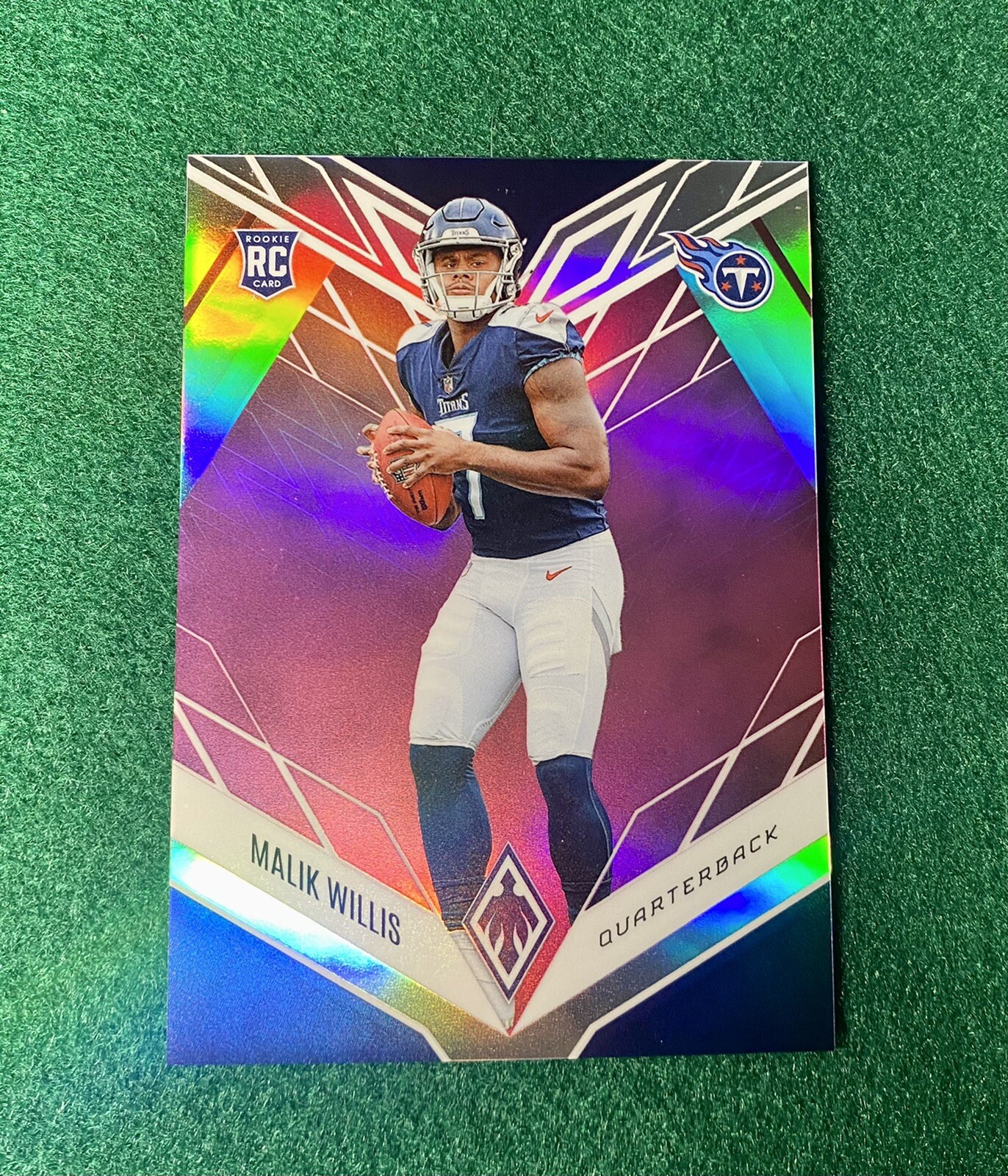 Malik Willis 2022 Panini Phoenix #103 Pink Rookie RC /199 1F