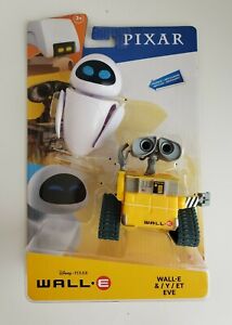 New Disney Pixar Movie Wall E Eve Poseable Figure Pack Robot Ebay