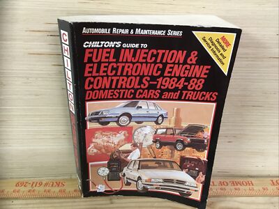 Chilton's guide to injection and electronic engine controls1984-1988 #7768