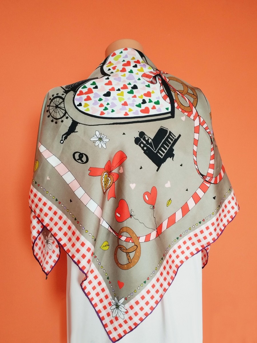 スカーフ [Hai X Nothing Written] Logo Silk Scarf / 2Colors 71P2SOo+D0L._UY1000_.jpg