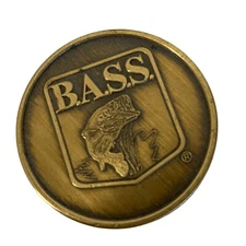 B.A.S.S. "THE DUEL" COLLECTOR'S SERIES COIN 1 1/2" Bass Fishing