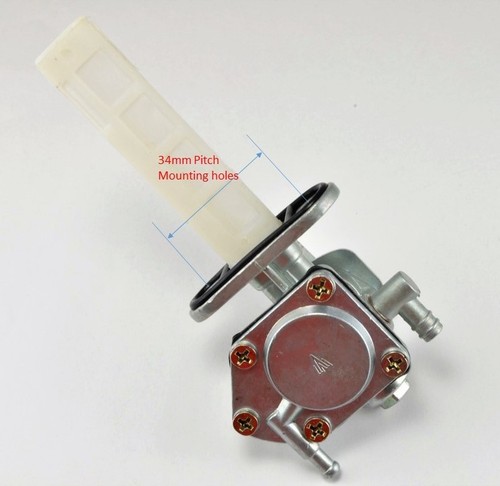 Set Petcock Fuel Gas Tank Switch Valve Tap Gasket Fit For Yamaha XJ550