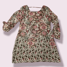 Speechless Black Boho floral Style Midi Large